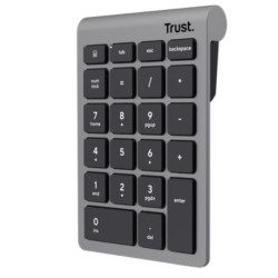 TASTIERINO NUMERICO WIRELESS TRUST XALAS - ARGENTO