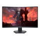 Dell 32 Gaming Monitor S3222DGM - Monitor a LED - gaming - curvato - 32" (31.5" visualizzabile) - 2560 x 1440 QHD @ 165 Hz - VA