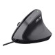 Trust Bayo II - Mouse verticale - ergonomico - per destrorsi - ottica - 6 pulsanti - cablato - USB-A