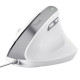 Trust BAYO II MOUSE ERGONOMICO VERTICALE - 50 PLASTICA RICICLATA - BIANCO