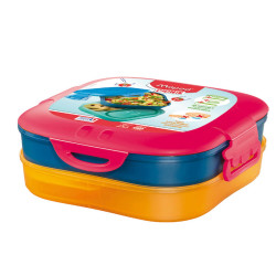 Lunch box 3 in 1 Picnick Concept - rosa corallo - Maped