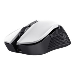 Trust GXT 923W Ybar - Mouse - da gaming - per destrorsi - 6 pulsanti - senza fili - 2.4 GHz - ricevi