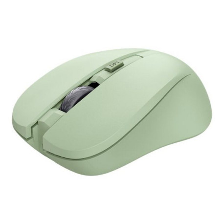 Trust Mydo - Mouse - silenzioso - per destrorsi e per sinistrorsi - ottica - 4 pulsanti - senza fili