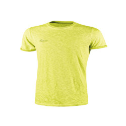 Magliette a maniche corte - taglia L - fluo giallo - U-Power - conf.3 pezzi