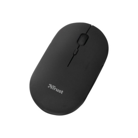 Trust Puck - Mouse - per destrorsi e per sinistrorsi - ottica - 4 pulsanti - senza fili - Bluetooth,