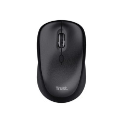 Trust TM-201 - Mouse - silenzioso - per destrorsi - ottica - 4 pulsanti - senza fili - 2.4 GHz - ric