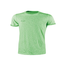 Magliette a maniche corte - taglia XL - fluo verde - U-Power - conf. 3 pezzi