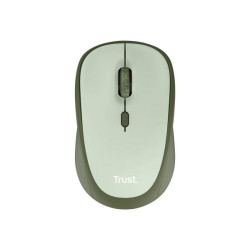 Trust Yvi+ - Mouse - silent - ottica - 4 pulsanti - senza fili - 2.4 GHz - ricevitore wireless USB -