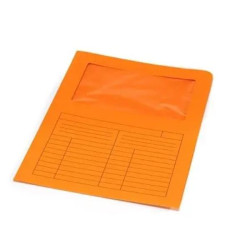Fraschini Cartelline con finestre 120 gr Arancione