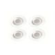 Magneti extraforti - diametro 3,2 cm - trasparente - Nobo - blister 4 pezzi