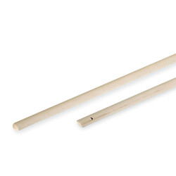 Manico in legno con foro - lunghezza 140 cm - PerfettoFactory