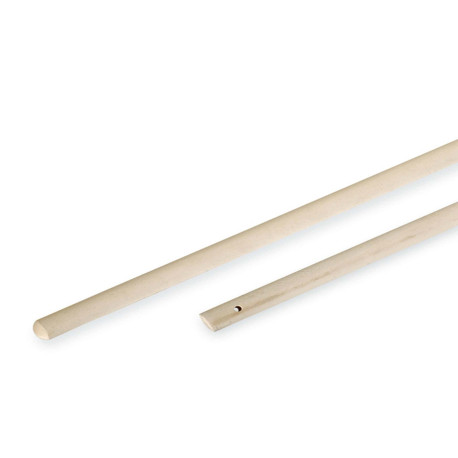 Manico in legno con foro - lunghezza 140 cm - PerfettoFactory