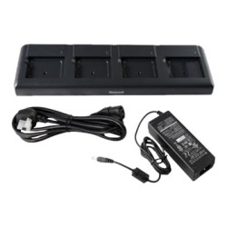Honeywell Quad Battery Charger - Caricabatterie - connettori di uscita 4 - Europa - per P/N: 50134176-001