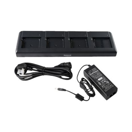 Honeywell Quad Battery Charger - Caricabatterie - connettori di uscita 4 - Europa - per P/N: 50134176-001