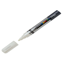 Marcatore a base d'acqua Graduate Mark All  - punta tonda 2mm - bianco - Lyra