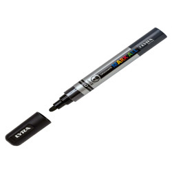 Marcatore a base d'acqua Graduate Mark All  - punta tonda 2mm - nero - Lyra