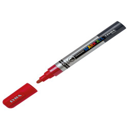 Marcatore a base d'acqua Graduate Mark All  - punta tonda 2mm - rosso - Lyra