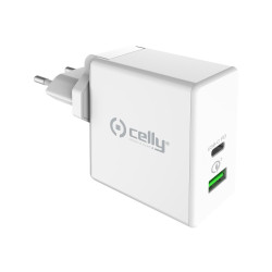 Celly - Alimentatore - 45 Watt (USB-C) - bianco