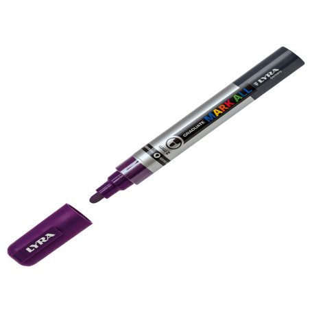 Marcatore a base d'acqua Graduate Mark All  - punta tonda 2mm - viola - Lyra