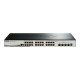 D-Link SmartPro DGS-1510-28X - Switch - L3 - gestito - 24 x 10/100/1000 + 4 x 10 Gigabit SFP+ - desktop, montabile su rack