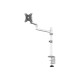 Neomounts DS60-425WH1 - Kit montaggio (braccio snodato) - video full-motion - per Monitor - acciaio - bianco - dimensione scher