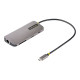 StarTech.com Adattatore Multiporta USB-C HDMI 4K 60Hz, Hub USB-A 5Gbps a 3 Porte, Adattatore USB-C a HDMI con PD 100W Pass-Thro