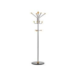 Appendiabiti - 11 posti - 185 x 40 cm - argento - Alco