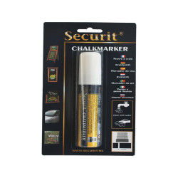 Marcatore a gesso liquido - punta maxi da 7,00-15,00mm - bianco - Securit