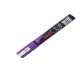 Marcatore a gesso liquido Uni Chalk Marker - punta tonda da 1,80-2,50mm - viola - Uni Mitsubishi