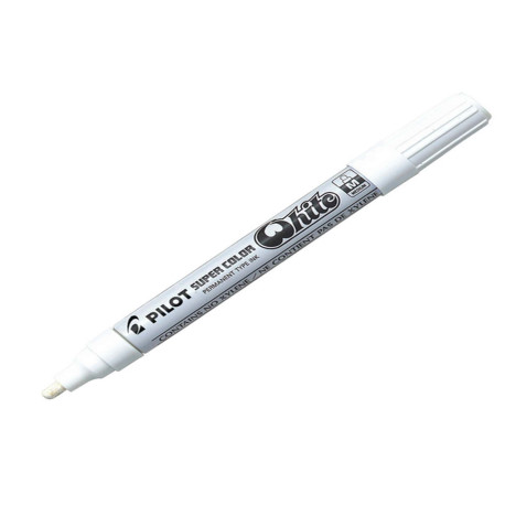 Marcatore a vernice Super Color - punta media 4,5mm - bianco - Pilot