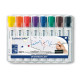 Marcatore cancellabile Lumocolor whiteboard 351 - tratto 2,0 mm - Staedtler - astuccio 8 pezzi