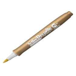 Marcatore Decorite - punta pennello - oro - Artline
