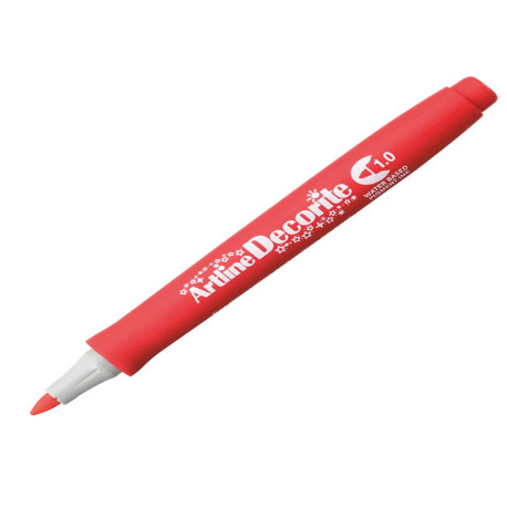Marcatore Decorite - punta tonda - 1.0 mm - rosso - Artline
