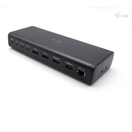I-Tec Docking Station Universale 6 Monitor x 4K DISPLAY - PD (3.1) 140W con alimentatore
