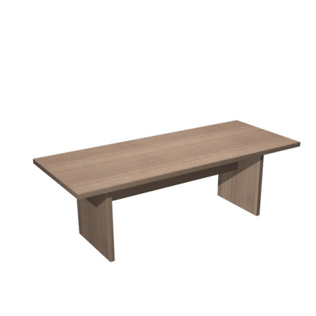 Tavolo riunioni Prestige - 220 x 100 x 74 cm - ciliegio arabis