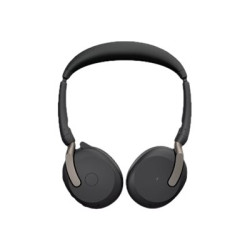 Jabra Evolve2 65 Flex UC Stereo - Cuffie con microfono - on-ear - Bluetooth - senza fili - eliminazione rumore attivata - USB-C