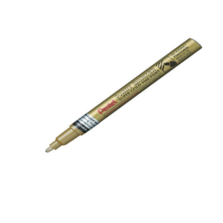 Marcatore Paint Marker Linea Amiko - punta fine 2,90mm - oro - Pentel