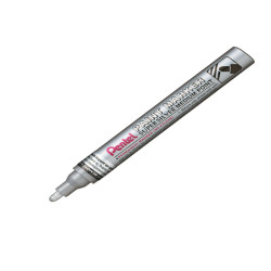 Marcatore Paint Marker Linea Amiko - punta media 4,50mm - argento - Pentel