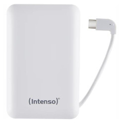 Intenso Powerbank XC10000 mah Cavo integrato White