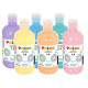Tempera brillante perlata - 500ml - colori pastel assortiti - Primo - box 6 colori