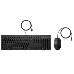 Kit Mouse e tastiera HP Wired USB 225 G2
