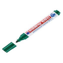 Marcatore per lavagne bianche 660 - punta conica - da 1,5 a 3 mm - verde - Edding