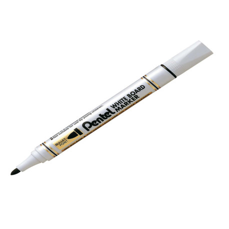 Marcatore per lavagne cancellabili MW85 - punta tonda - nero - linea Amiko - Pentel