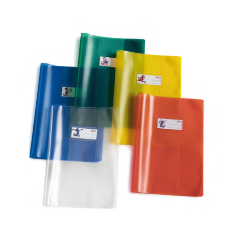 Coprimaxi Glass - c/alette - PP - 145 mic - A4 - goffrato - trasparente - neutro - Colorosa