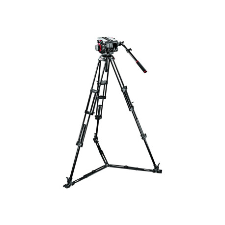 Manfrotto 545GB - Treppiedi - con Manfrotto 509HD PRO VIDEO HEAD 100