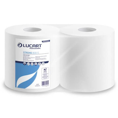 Bobina multiuso Lucart 2 veli rotoli da 800 strappi - 852353 (MIN. 2 pz.)
