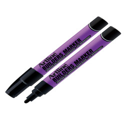 Marcatore permanente - per costruttori - punta tonda 2,3 mm - nero - Artline