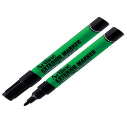Marcatore permanente - per esterni - punta tonda 1,5 mm - nero - Artline