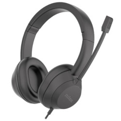 NILOX TECH - Cuffia USB con microfono rotante e controllo volume