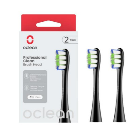 OClean PROFESSIONAL CLEAN -2 PACK BLACK